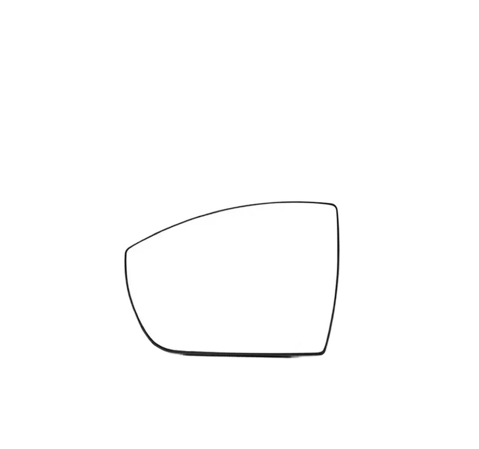 Türrückspiegelglas Für Ford Für Ecosport 2013 2014 2015 2016 2017 2018 2019 Außenspiegel Reflektierende Glaslinse Rückspiegellinsen Autozubehör Autospiegelglas(1pcs Left no Heating) von PYBYCEGNZK