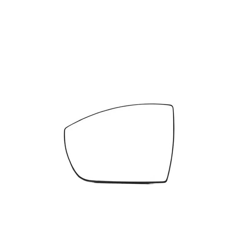 Türrückspiegelglas Für Ford Für Ecosport 2013 2014 2015 2016 2017 2018 2019 Außenspiegel Reflektierende Glaslinse Rückspiegellinsen Autozubehör Autospiegelglas(1pcs Left no Heating) von PYBYCEGNZK