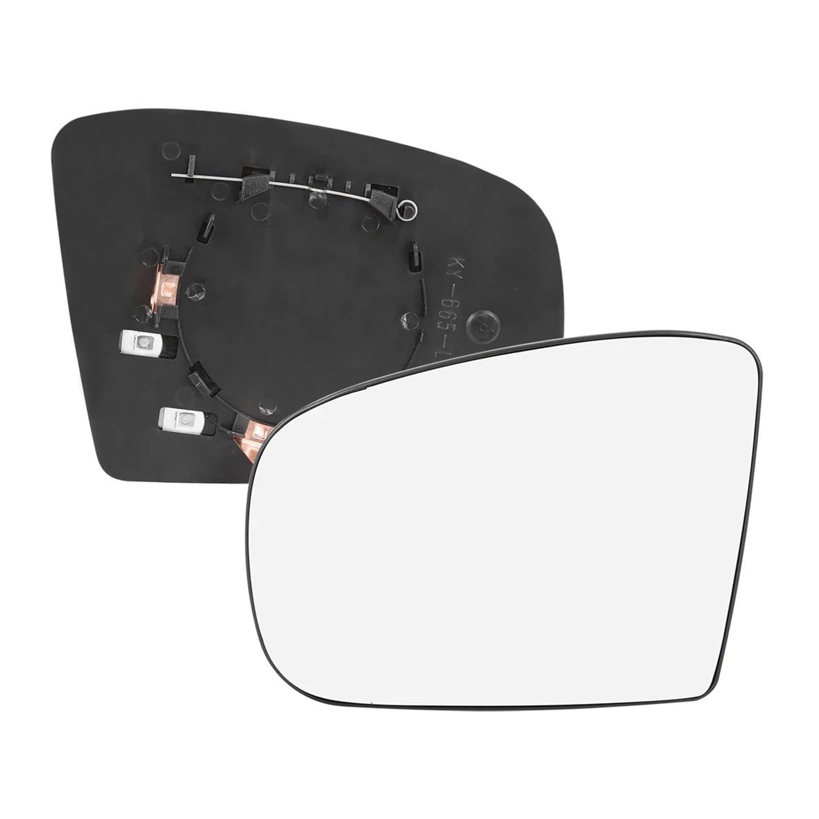 Türrückspiegelglas Für ML320 ML350 ML500 ML55 Für AMG 2002 2003 2004 2005 Spiegelglas Beheizt Mit Trägerplatte Seitenrückspiegelglas Autospiegelglas(1pcs Left Side) von PYBYCEGNZK
