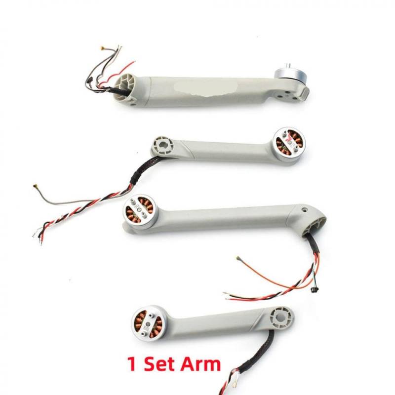 3 Pro -Motorarm -Ersatzteile Kompatibel mit 3 Pro UAV -kompatible vorderen linken rechten Motor Arm(1 set) von PZPSEQGM