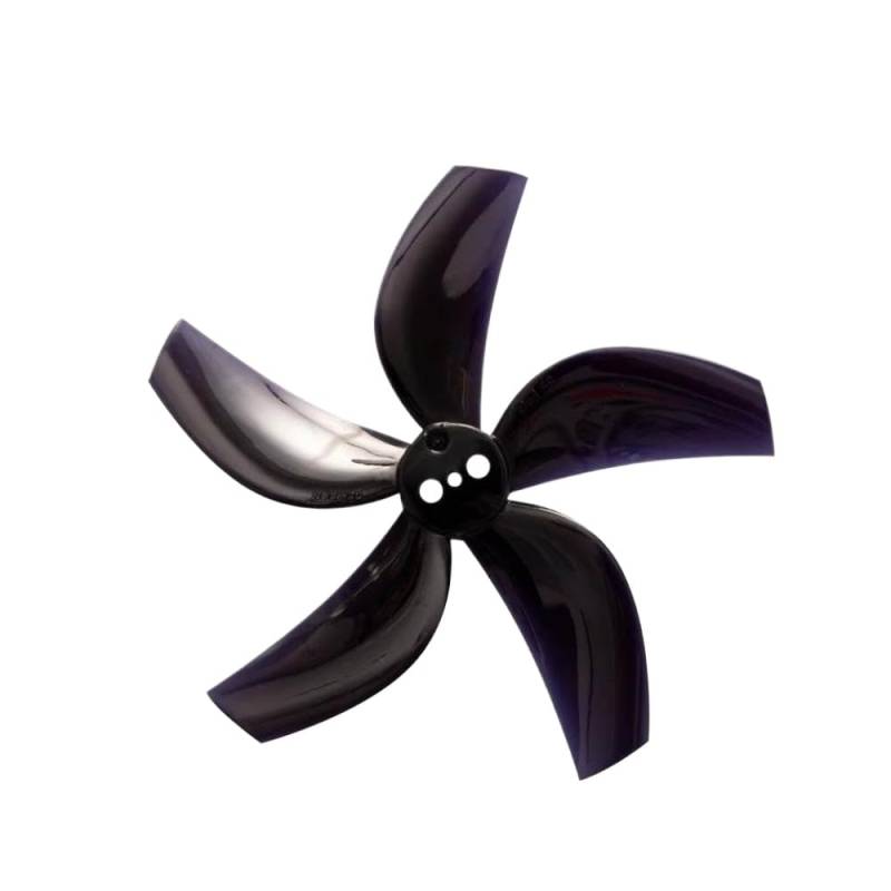 4 Paare von 2,5 Zoll 5 Propeller mit drei Löchern Kompatibel mit RC FPV Racing Freestyle Zahnstocher Cine Whoop- und Kanaldrohnen(4pairs Black) von PZPSEQGM