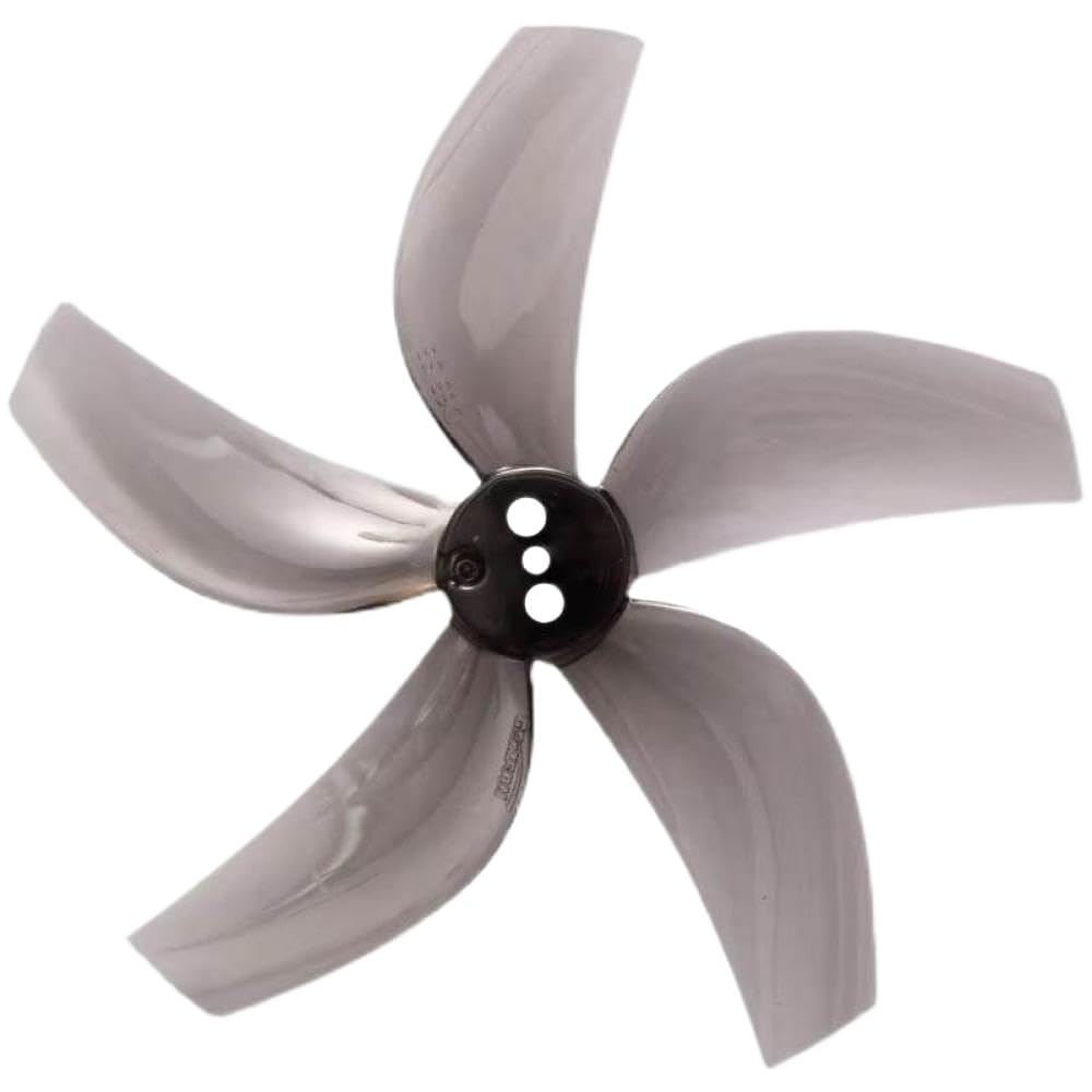 4 Paare von 2,5 Zoll 5 Propeller mit drei Löchern Kompatibel mit RC FPV Racing Freestyle Zahnstocher Cine Whoop- und Kanaldrohnen(4pairs Gray) von PZPSEQGM