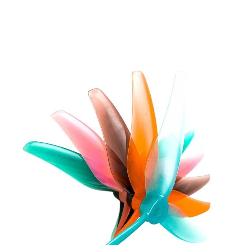 6 Paare 5 Zoll 3 Propeller RC -Drohnen CW CCW kompatibel mit M5 Hole FPV Freestyle Hurricane 51466 MCK V2(6Pairs Mixed Color) von PZPSEQGM