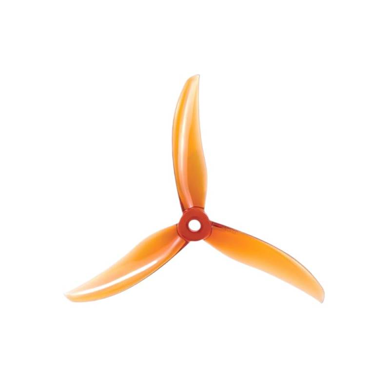 6 Paare von 3-Freestyle-Propellern, die mit verschiedenen Motoren kompatibel sind(Clear Orange -2Pairs) von PZPSEQGM