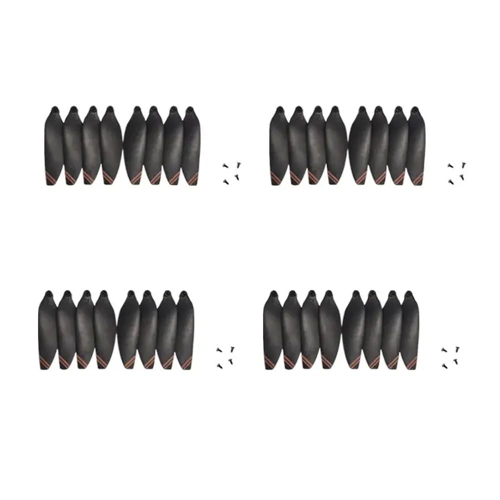 8 Stücke V168 Pro Max GPS 8K Drohnen -Propeller Ersatz Maple Leaf Kompatibel mit V168 Modell(V168 Paddle 32pcs) von PZPSEQGM