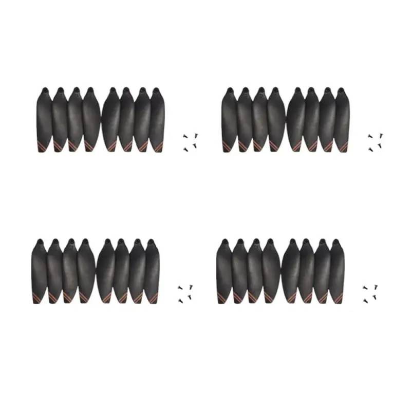 8 Stücke V168 Pro Max GPS 8K Drohnen -Propeller Ersatz Maple Leaf Kompatibel mit V168 Modell(V168 Paddle 32pcs) von PZPSEQGM