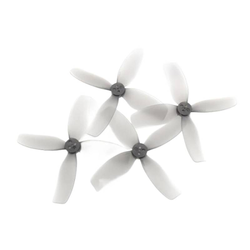 90 mm 3- PC-Propeller 1,5 mm Montierung Kompatibel mit RC-FPV-Drohne mit 3,5-Zoll(2 Pairs Grey) von PZPSEQGM