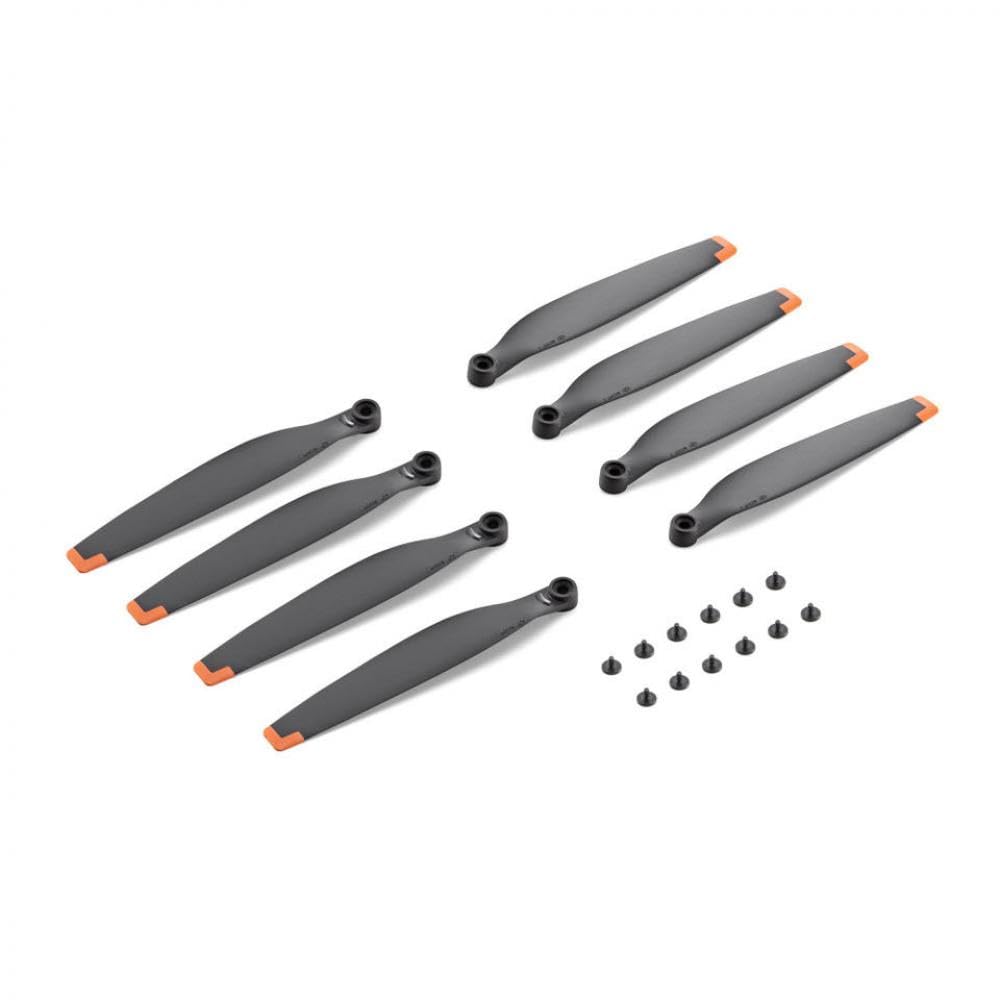Drohnenpropellerersatz mit Schrauben 3 Pro 4 Pro kompatible Schnellflügelreparaturteile 8pcs Set Set(2 set) von PZPSEQGM