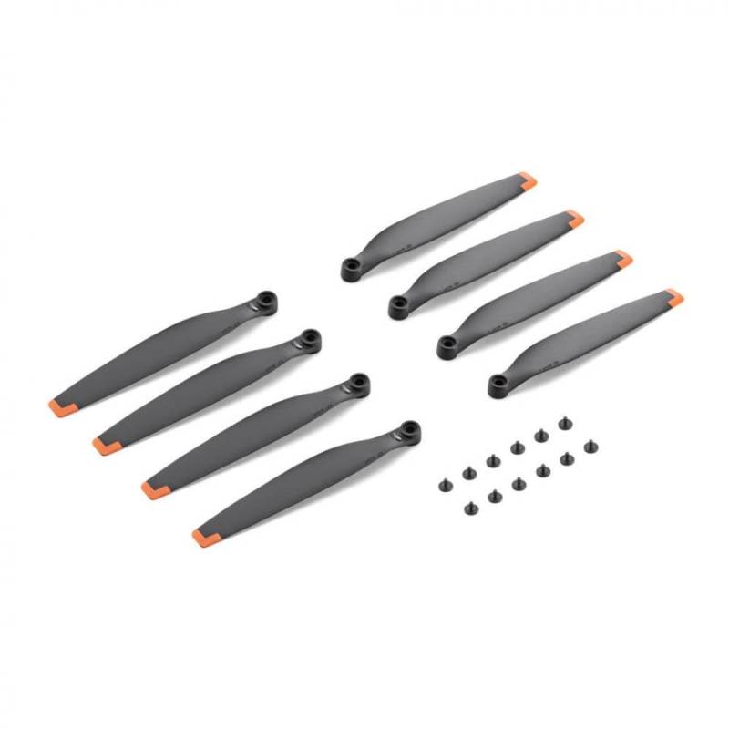 Drohnenpropellerersatz mit Schrauben 3 Pro 4 Pro kompatible Schnellflügelreparaturteile 8pcs Set Set(2 set) von PZPSEQGM