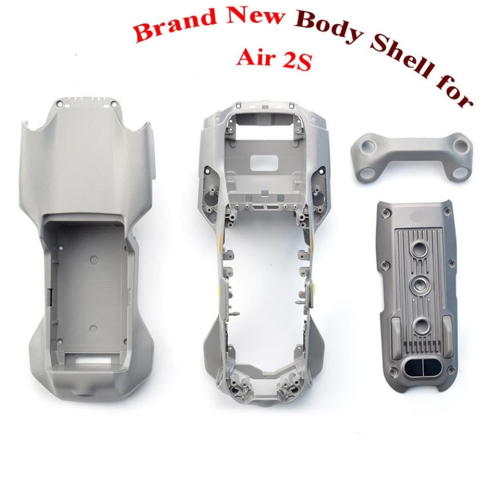 Ersatzkörperrahmen Shell Upper mittlerer Boden Kompatibel mit Luft 2S -Drohnen kompatible Reparaturteile(4 in 1) von PZPSEQGM