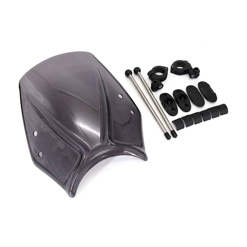 Für Yam&aha XSR 700 Xsr 900 XSR900 Xsr900 XSR700 X0sr700 Motorrad Vorne Windabweiser Verkleidung Spoiler Windschutzscheibe von PZUBGUHT