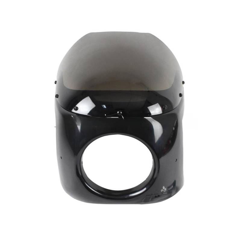 Motorrad 7'' Frontscheinwerfer Verkleidung Windschutzscheibe Windschutzscheibe Universal Motorrad Kopf Licht Bildschirm von PZUBGUHT