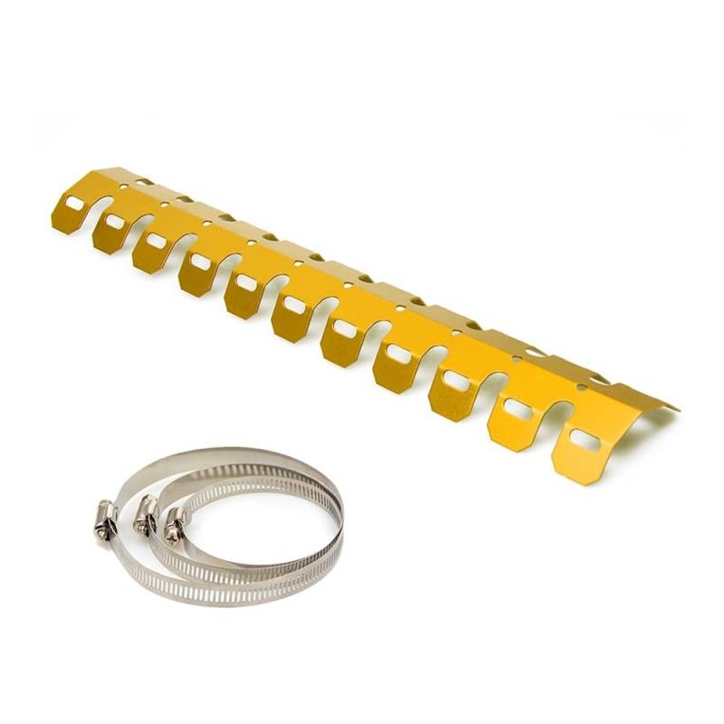 Motorrad Auspuff Hitzeschild Für Kaw&asaki KX KLX KDX 65/85/125/140/250/450 KX250F Auspuff Hitzeschild Schalldämpfer Schutz Abdeckung Auspuffrohr Crash Protector von PZUBGUHT