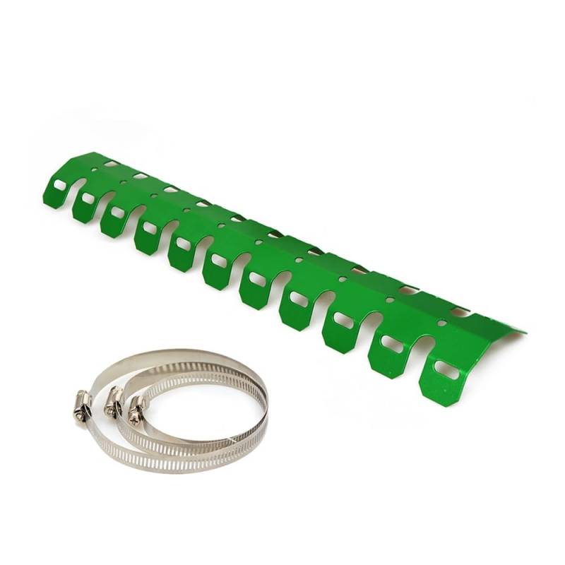 Motorrad Auspuff Hitzeschild Für Kaw&asaki KX KLX KDX 65/85/125/140/250/450 KX250F Auspuff Hitzeschild Schalldämpfer Schutz Abdeckung Auspuffrohr Crash Protector von PZUBGUHT