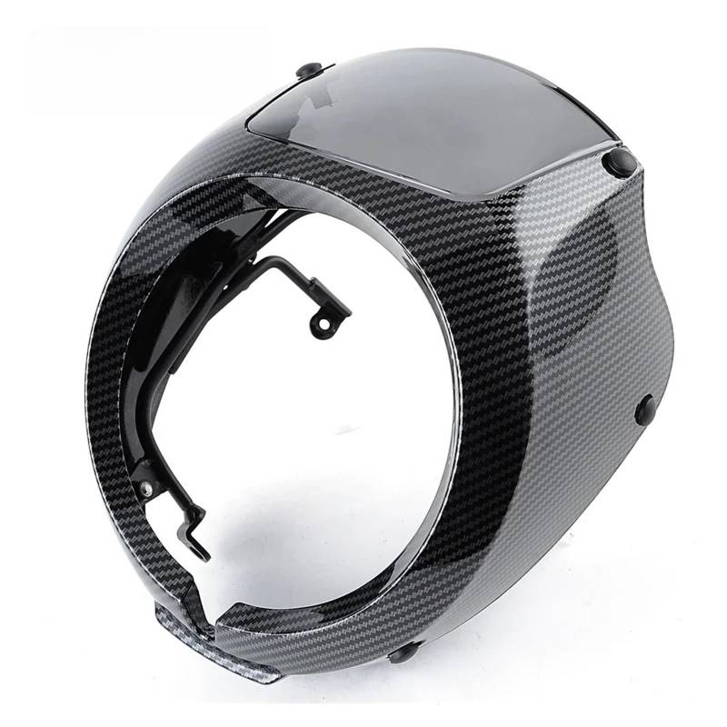 Motorrad Scheinwerfer Verkleidung Vordere Gugel Abdeckung Für Hon&da Rebel CMX300 CMX500 Gabel Windschutzscheibe 2017-2023 von PZUBGUHT