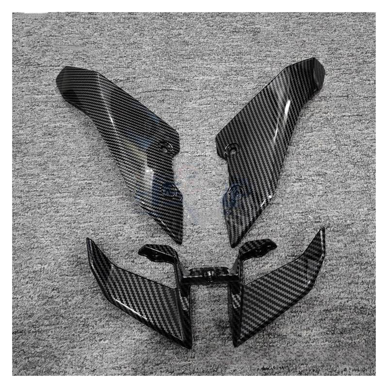 Motorrad Teile Verkleidung Für Yam&aha MT-10 2017 2018 2019 2020 Front Licht Obere Nase Abdeckung Schild Vorderseite Drehen Lampe Halterung von PZUBGUHT