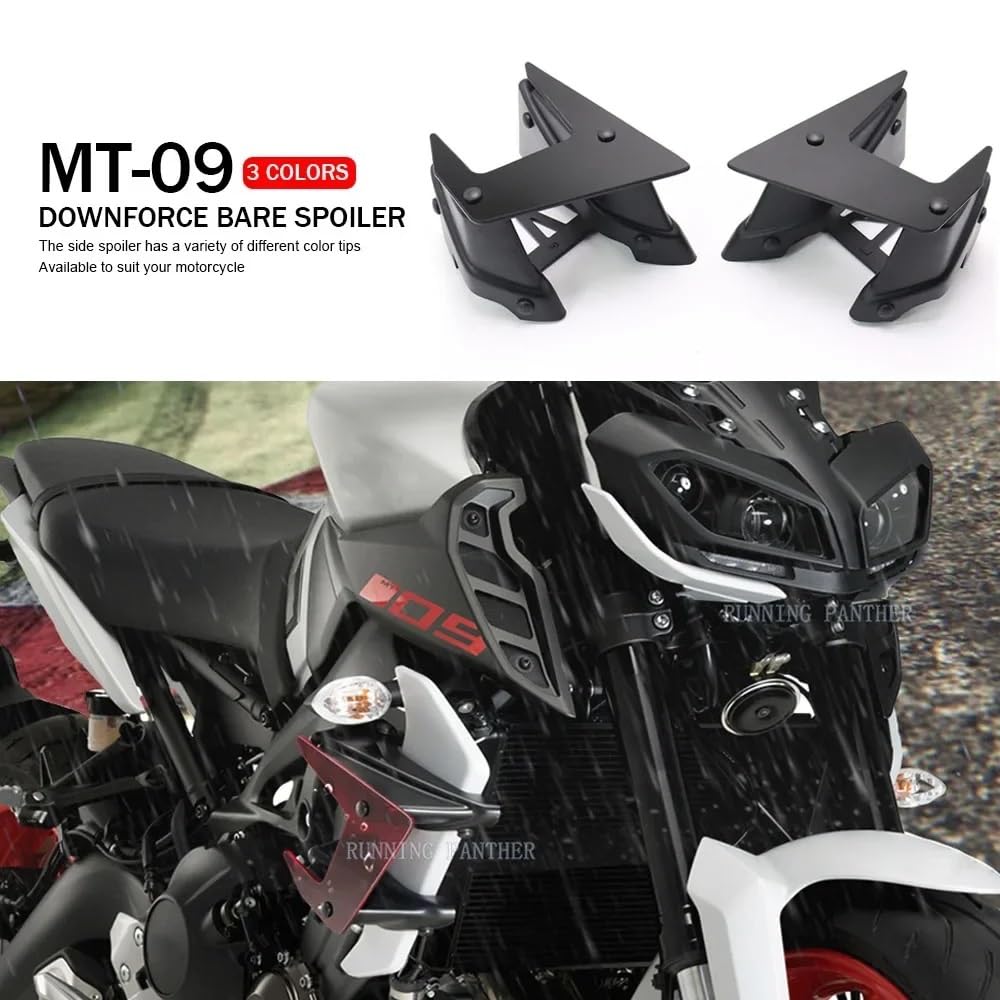 Motorradteile Side Downforce Naked Spoilers Fixed Winglet Verkleidungsflügel für Yam&aha MT-09 MT09 MT 09 SP 2017 2018 2019 2020 Motorradteile Side Downforce Naked Spoilers Fixed Winglet Verkleidungsflügel für Yam&aha MT-09 MT09 MT 09 SP 2017 2018 2019 2020 von PZUBGUHT