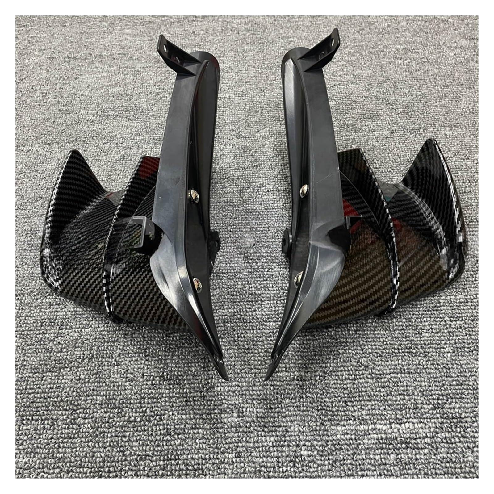 Winglet Aerodynamischer Seitenwindflossen-Spoiler, ABS-Frontverkleidungsschutz, Flügelabdeckung Für Hon&da CB650R 2019–2023 Winglet Aerodynamischer Seitenwindflossen-Spoiler, ABS-Frontverkleidungsschutz, Flügelabdeckung Für Hon&da CB650R 2019–2023 von PZUBGUHT