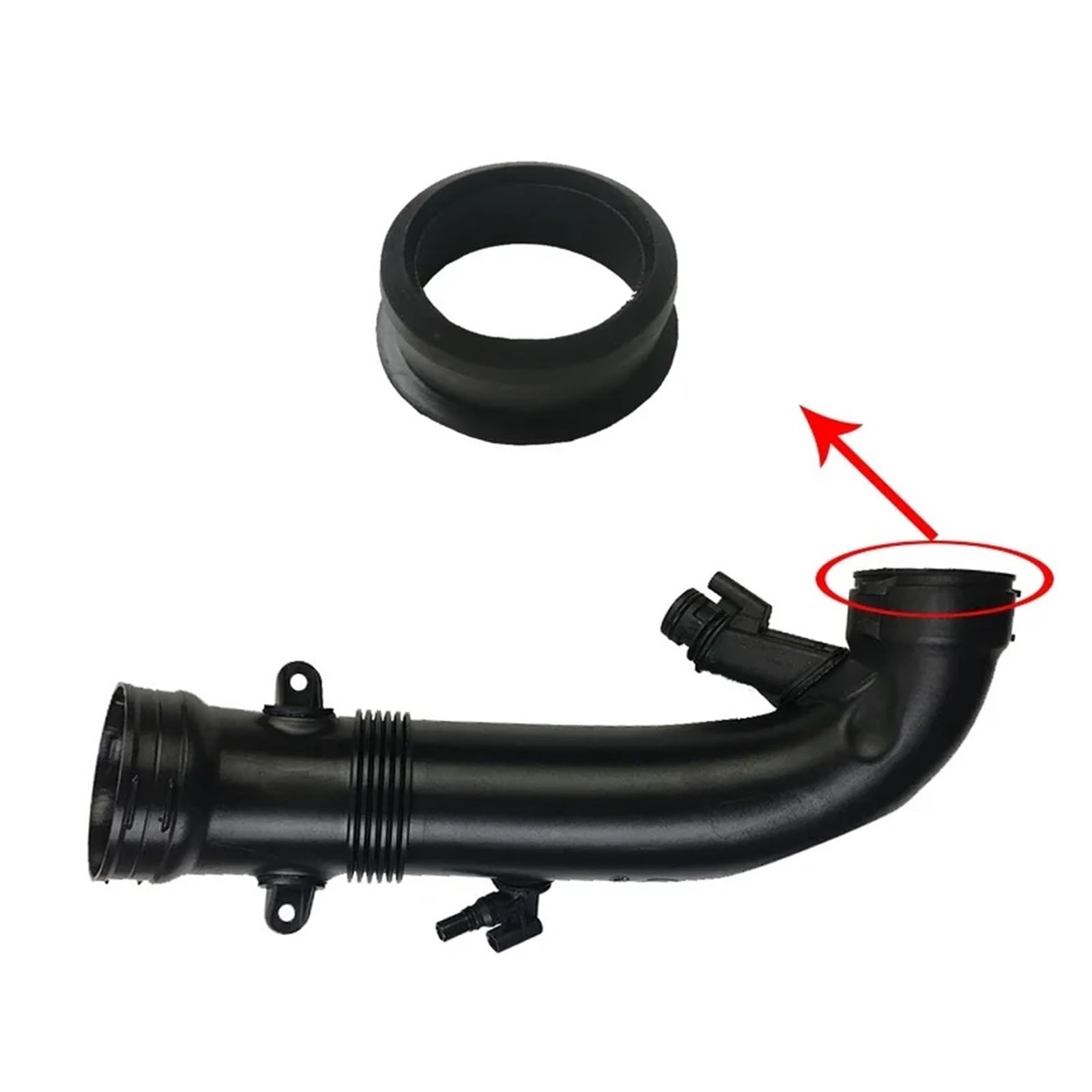 Auto Ansaugrohr 13717602692 13717607778 13717627501 Turbo Aufgeladen Ansaugrohr Air Intake Turbo Schlauch Für Mini Für Cooper R55 R57 R59 R60 LCI Lufteinlassschlauch(O-Ring) von PaCsci