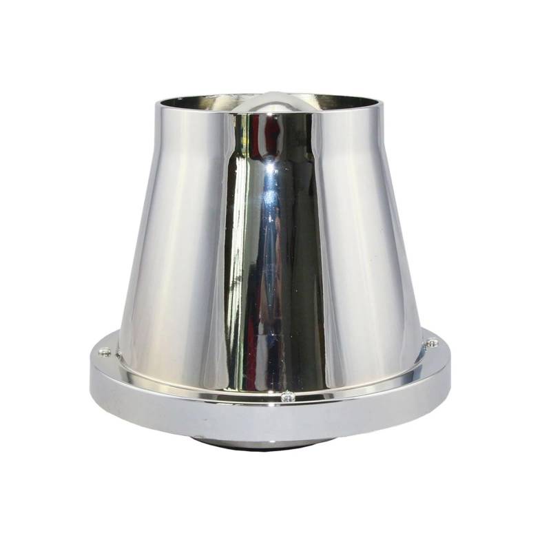 Auto Ansaugrohr 3 Zoll High Flow Kaltluftansaugfilter Universal Racing 76 Mm Auto Performance Sport Kegel Luftfilter Mit Klemmzubehör Lufteinlassschlauch(Sliver) von PaCsci