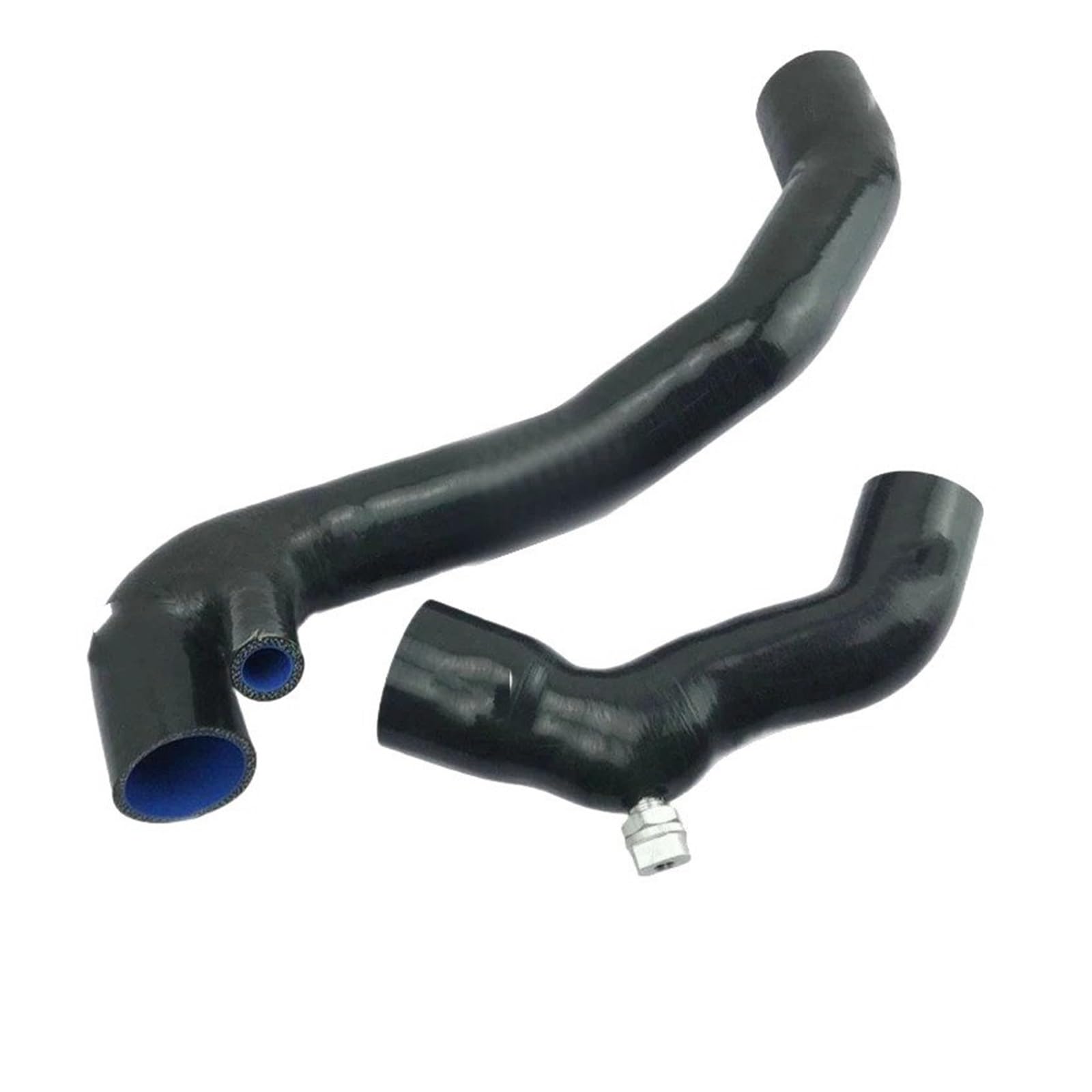 Auto Ansaugrohr Für 5GT Für R5 Für Turbo (2 Stücke) Silikon Boost Schlauch Kit Lufteinlassschlauch(K8-144-145 Black) von PaCsci