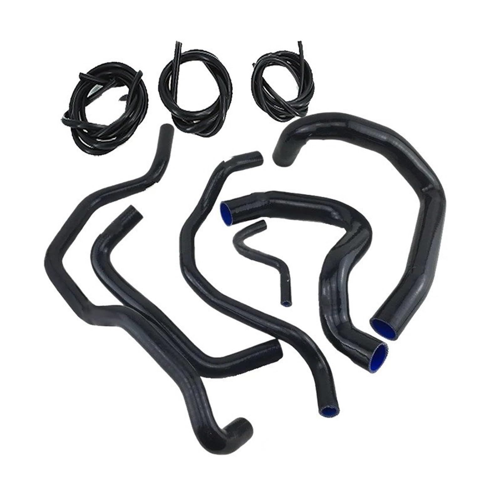 Auto Ansaugrohr Für Alfa Für Romeo GT 147 156 1.9L JTD 2003-2010 (9 Stück) Silikon-Kühlerschlauch + Vakuumschlauch-Kit Lufteinlassschlauch von PaCsci