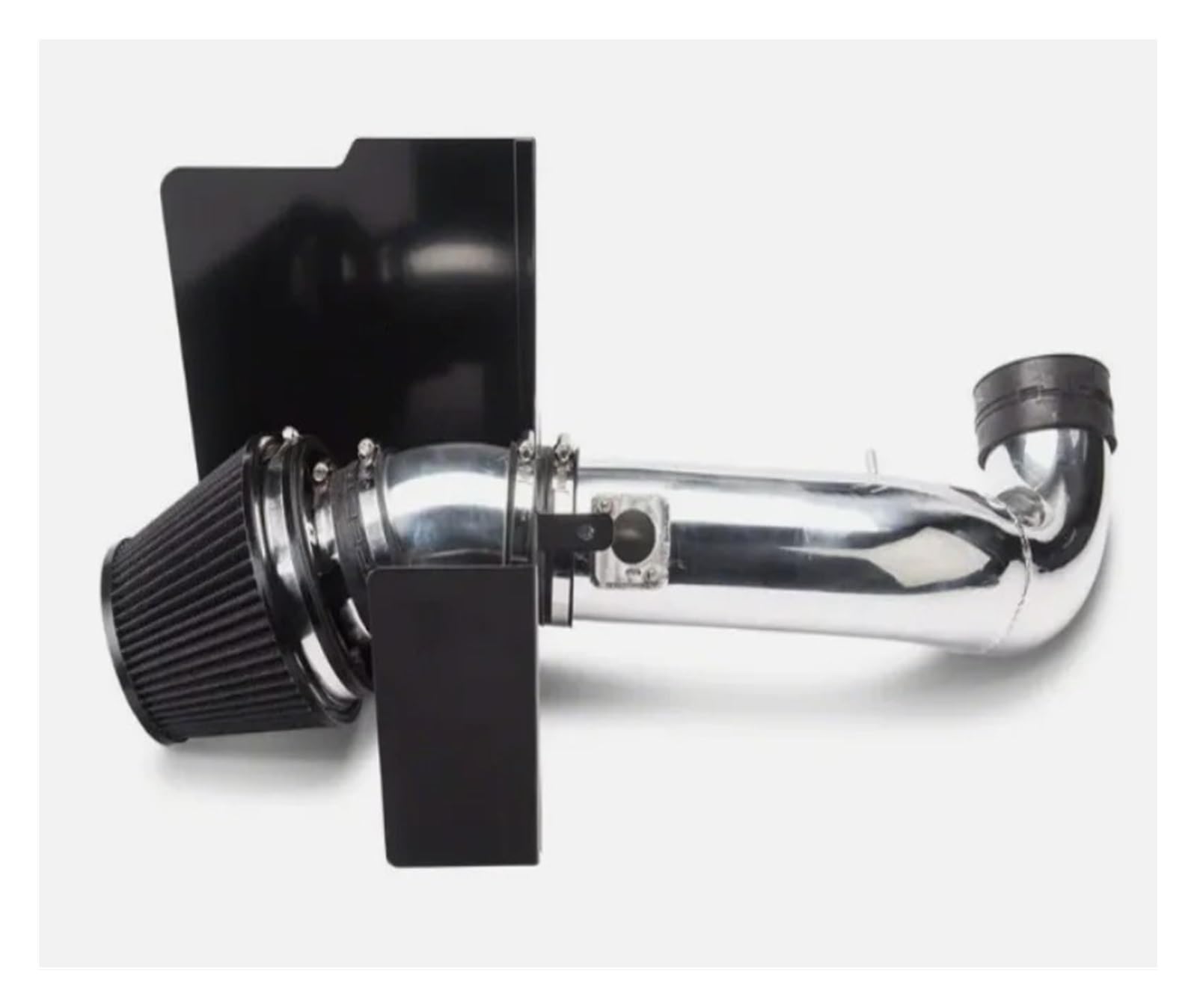Auto Ansaugrohr Für Chevy Für GMC Für Cadillac Für Escalade 4.8L 5.3L 6.0L V8 2009-2013 Rennwagen Schwarz Kaltluftansaugsystem Hitzeschild Luftfilter Lufteinlassschlauch(BK-SL) von PaCsci