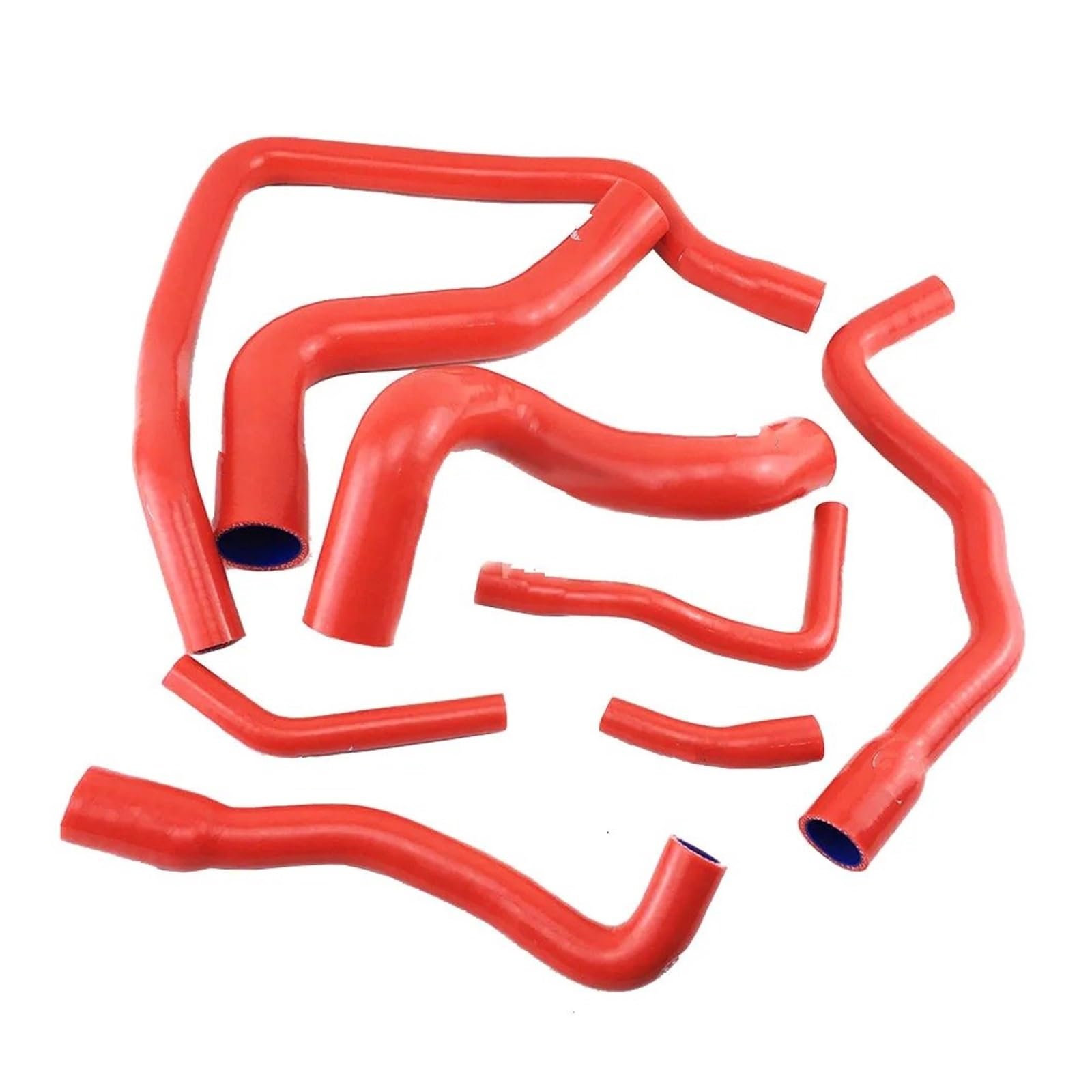 Auto Ansaugrohr Für E34 Für M30 6CYC 525 528 530 89-95 (8Pcs) Silikon Kühler Schlauch Kit Lufteinlassschlauch(K8-102 RED) von PaCsci