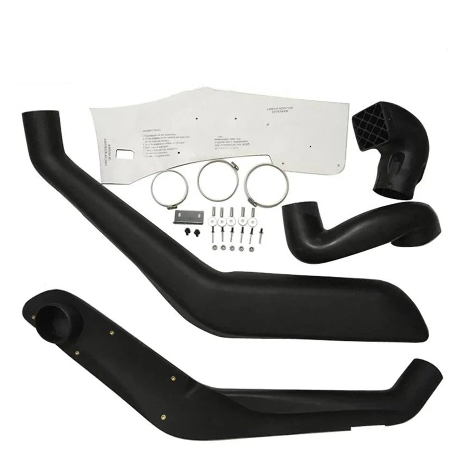 Auto Ansaugrohr Für Lexus Für LX470 FJ100 LC100 Für Land Für Cruiser 4700 1998-2007 Auto 4 * 4 AUSSENTEILE LLDPE Schnorchel-KIT Set Lufteinlass-Schnorchel-Kit Set Lufteinlassschlauch(Short Type) von PaCsci