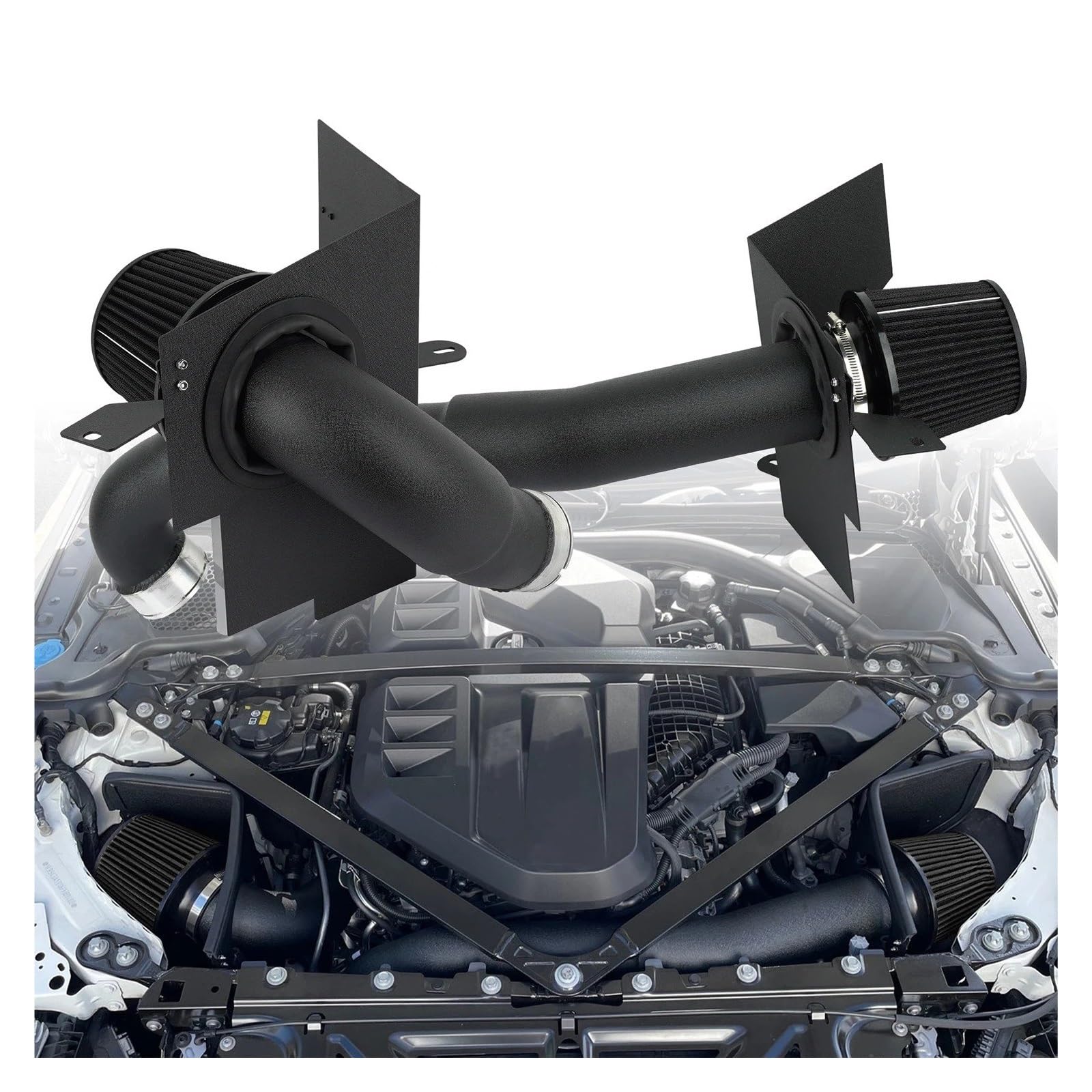 Auto Ansaugrohr Für M3 Für M4 G80 G82 S58 3.0L Gas 2020-2024 Mit High Flow Luftfilter Motor Hitzeschild Auto Kaltluftansaugrohr Kit Lufteinlassschlauch Auto Ansaugrohr Für M3 Für M4 G80 G82 S58 3.0L Gas 2020-2024 Mit High Flow Luftfilter Motor Hitzeschild Auto Kaltluftansaugrohr Kit Lufteinlassschlauch von PaCsci