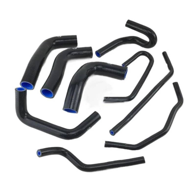 Auto Ansaugrohr Für Mazda Für Miata MX5 1.8L 1994 1995 1996 1997 Silikon Kühler Schlauch Kit Lufteinlassschlauch(K8-49 Blue) von PaCsci