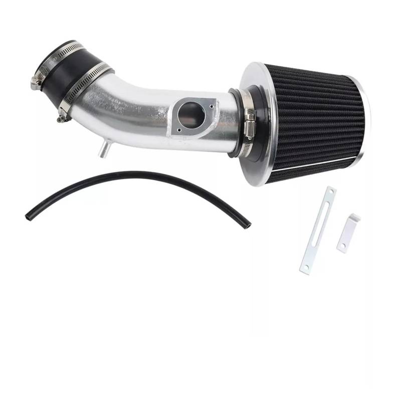 Auto Ansaugrohr Für Mazda3 Für Mazda6 2014 2015 2016 Mit 2,5 L 4-Zyl.-Getriebemotor Motor Short Ram Air Intake Pipe Filter Aluminium Schwarz Lufteinlassschlauch von PaCsci