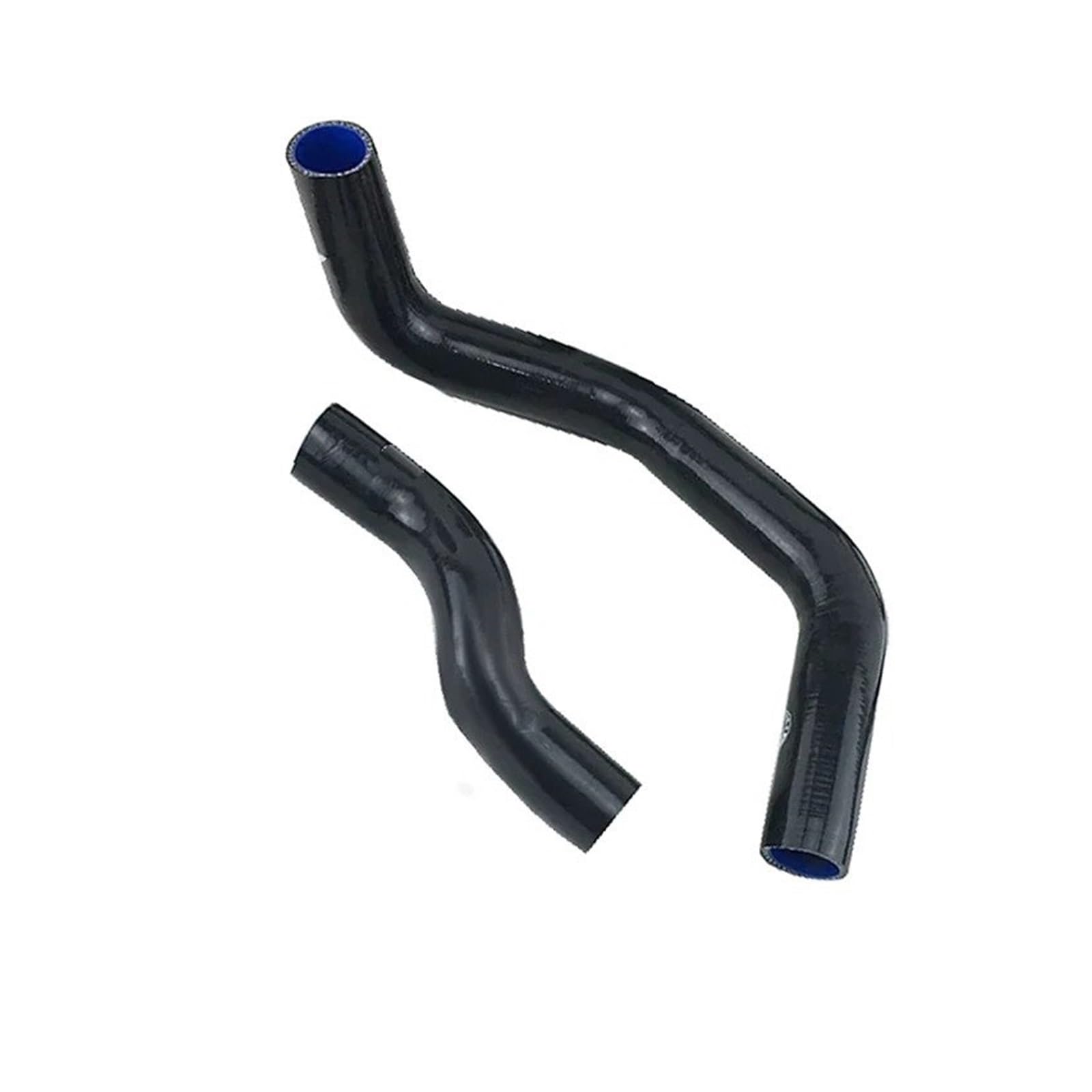 Auto Ansaugrohr Für Nissan Für Silvia Für 200SX Für 240SX S13 S14 S15 SR20DET (2PCS) Silikon Kühler Schlauch Kit Lufteinlassschlauch(K8-123 Black) von PaCsci