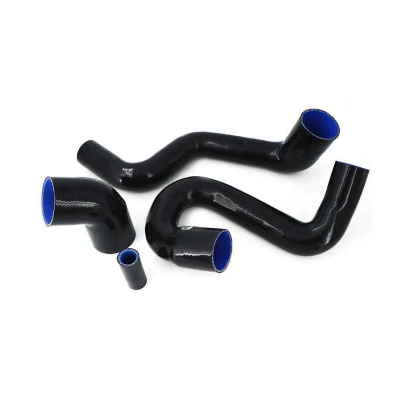 Auto Ansaugrohr Für SAAB 95 1998 1999 2000 2001 2002 2003 2004 2005 2006 2007 2008 (4Pcs) Turbo Boost Schlauch Silikon Schlauch Kit Lufteinlassschlauch(K8-209 Black) von PaCsci
