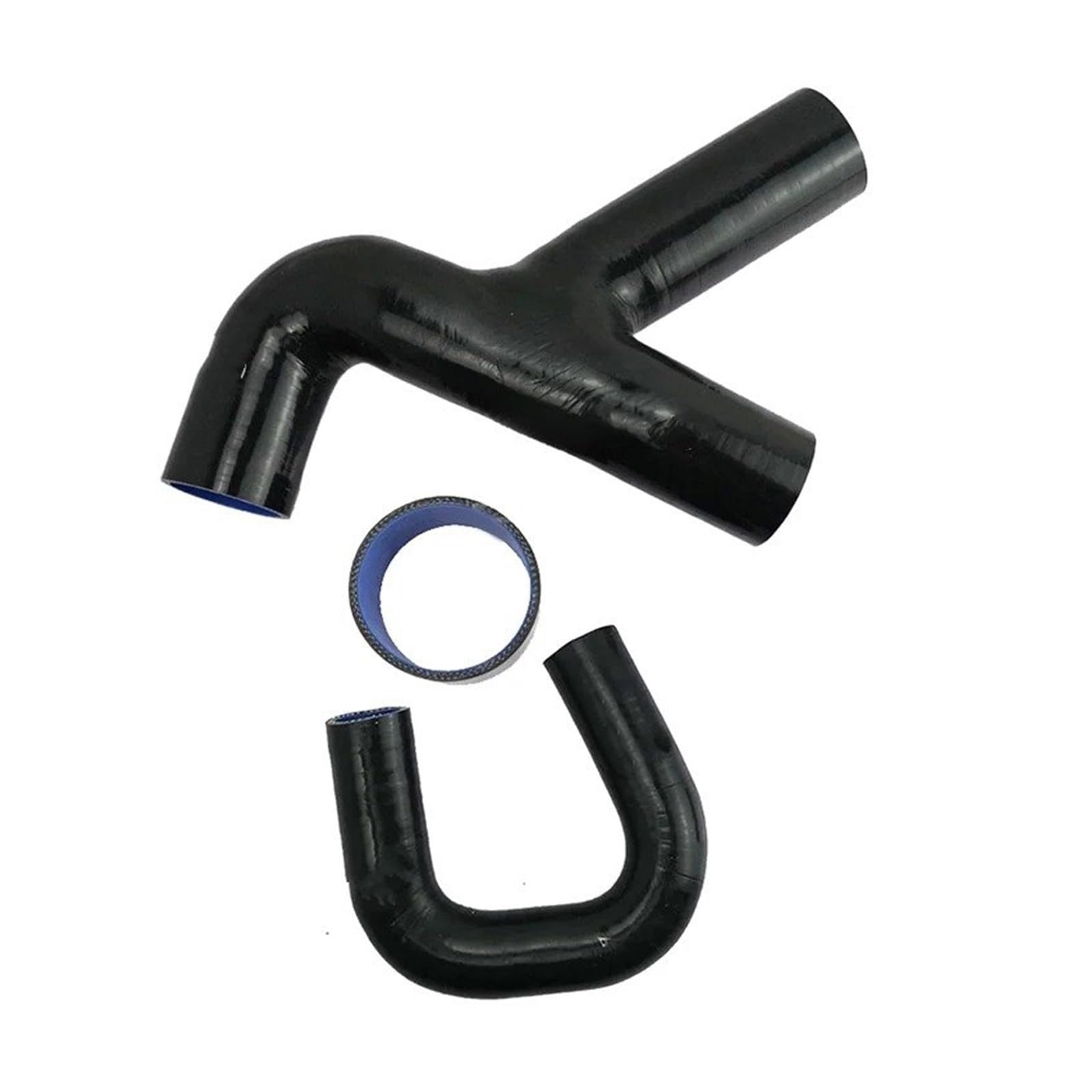 Auto Ansaugrohr Für Subaru Für Impreza Für GC8 EJ20 STI Für WRX UK MK5-6 (3PCS) Silikon Ladeluftkühler Y Rohr Schlauch Lufteinlassschlauch(K8-119 K8-120 Black) von PaCsci