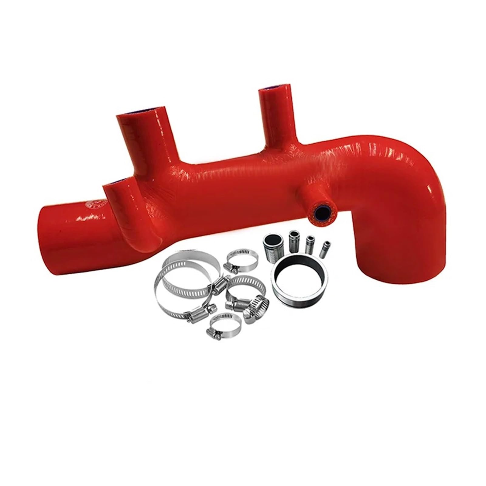Auto Ansaugrohr Für Subaru Für Impreza GC8 EJ20 STI Für WRX VER MK5-6 Silikon Turbo Inlet Intake Induction Rohr Schlauch Lufteinlassschlauch(K8-194 RED) von PaCsci