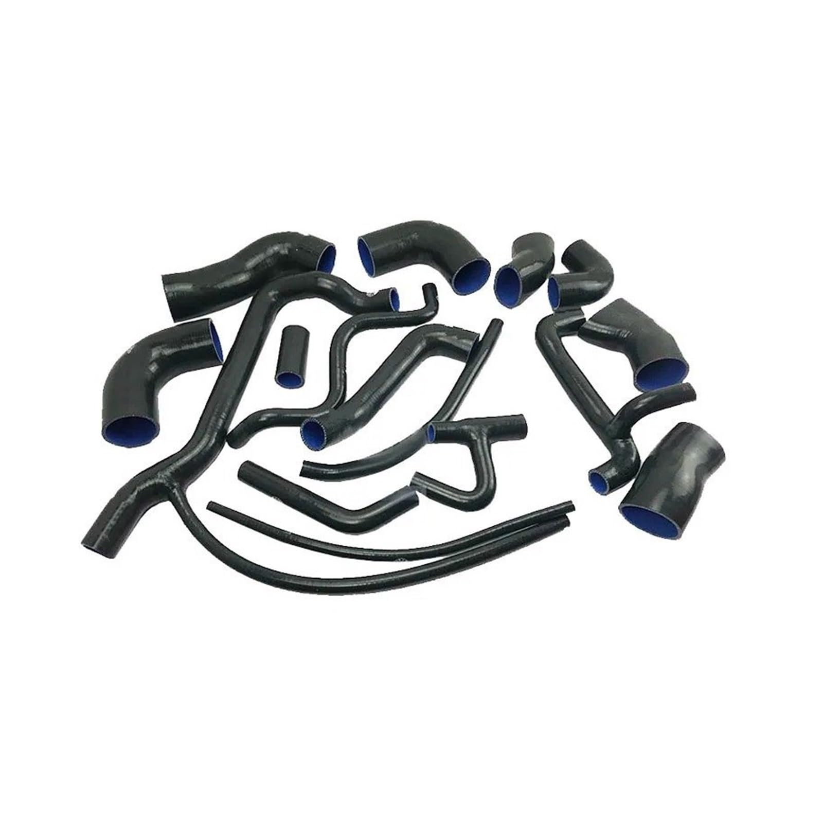 Auto Ansaugrohr Für VW Für Corrado G60 1.8L Für Jetta Für Golf Mk2 G60 1988-1993 1.8L PG W/o Kompressor Silikon Heizkörper Heizung Kühlmittel Schlauch Kit Lufteinlassschlauch(Schwarz) von PaCsci