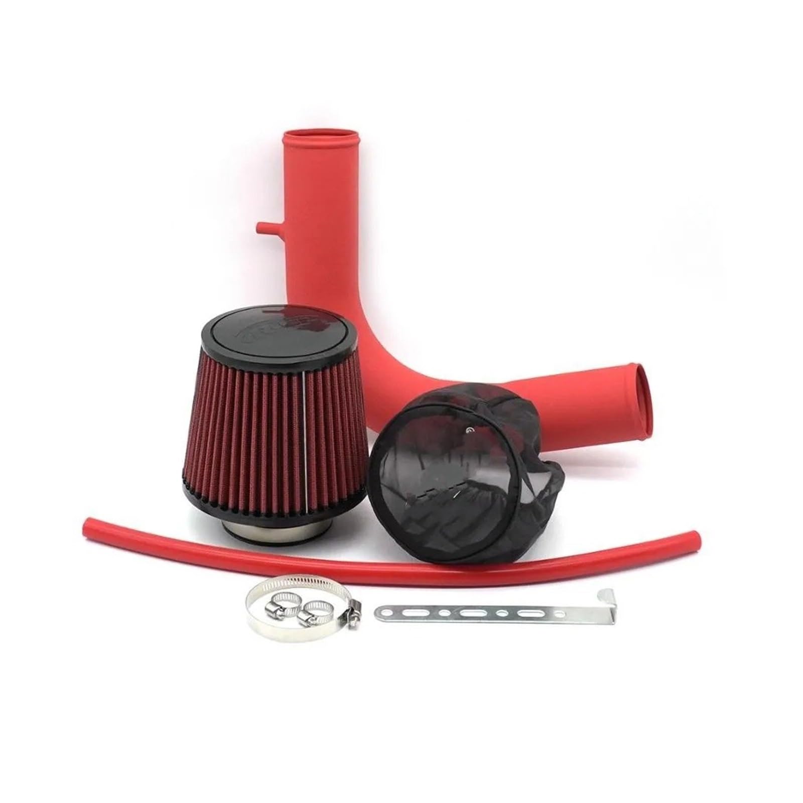 Auto Ansaugrohr Für VW Für Golf Mk7 Für Passat Für A1 Für A3 Für Q3 Für Skoda Für Seat 1.2T 1.4T Rennwagen-Kaltluftansaugrohrsatz Mit Hochdurchfluss-Luftfilter Lufteinlassschlauch(RP-A004-04) von PaCsci