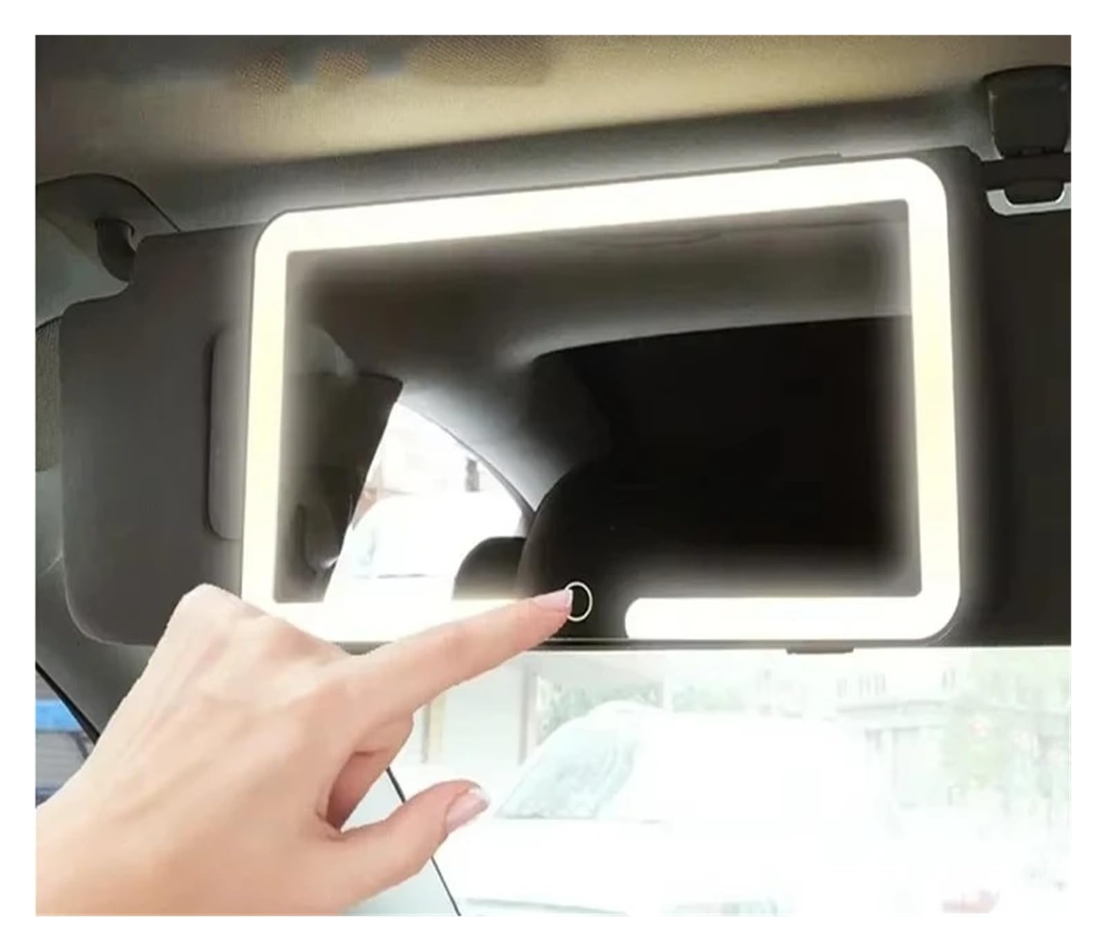 Auto Rückspiegel Für Die Sonnenblende Im Auto Kosmetikspiegel Mit 3 Lichtmodi Dimmbar Für Aufstecken Rückansicht Kosmetikspiegel Für Die Sonnenblende Autoinnenspiegel Auto Rückspiegel Für Die Sonnenblende Im Auto Kosmetikspiegel Mit 3 Lichtmodi Dimmbar Für Aufstecken Rückansicht Kosmetikspiegel Für Die Sonnenblende Autoinnenspiegel von PaCsci
