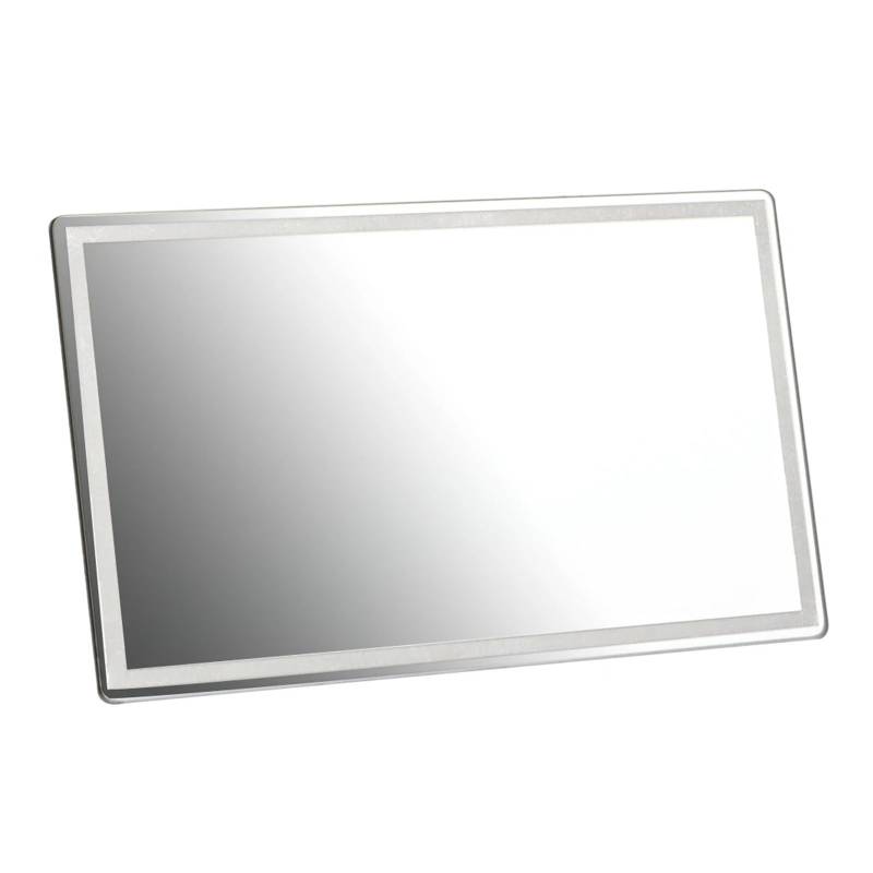 Auto Rückspiegel Tragbare Auto Make-Up Spiegel Zubehör Sonnenschutz Visier HD Spiegel Edelstahl Universal Autoinnenspiegel von PaCsci