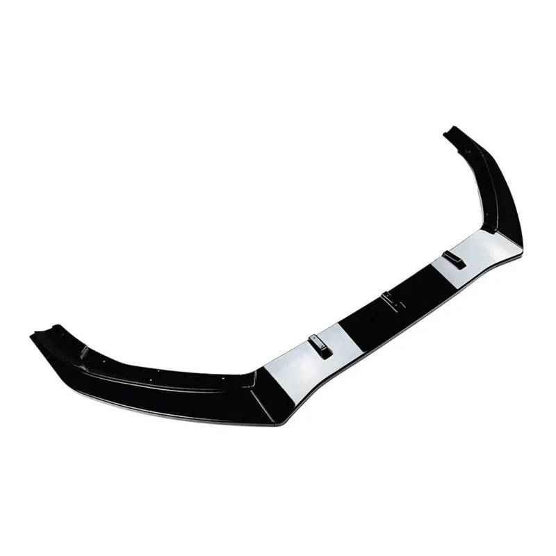 Front Spoiler Lippe Für Ford Für Focus Für RS Für MK3 2015-2018 Frontschürze Lip Spoiler Kinn Körper Kit Schutz Außen Diffusor Auto Frontlippe Spoiler(Gloss Black) von PaCsci