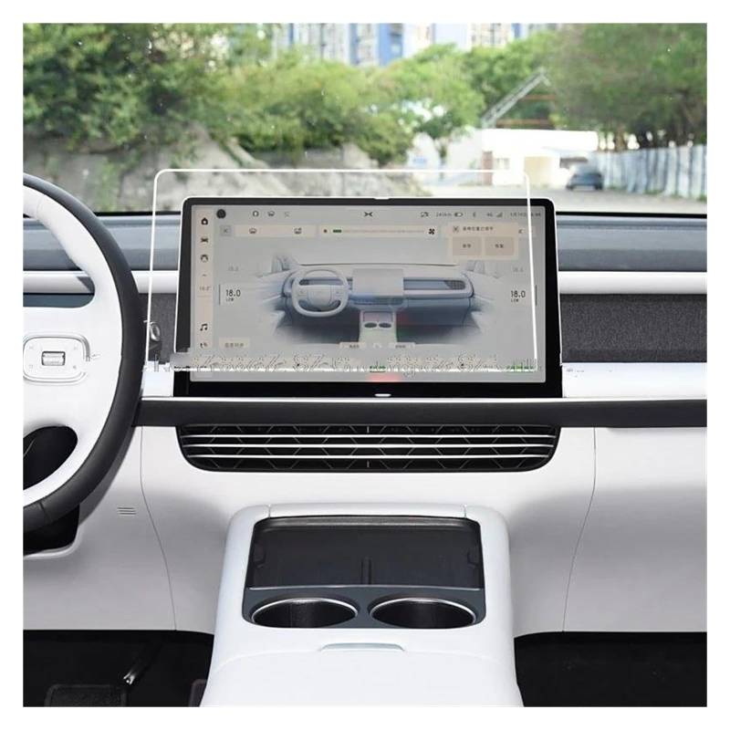 Navigation Schutzfolie Für Xpeng G6 2023 2024 Gehärtetem Glas Schutz Film Auto GPS Radio Navigation Lcdscreen Anti-Scratch Zubehör Auto Displayschutz von PaCsci