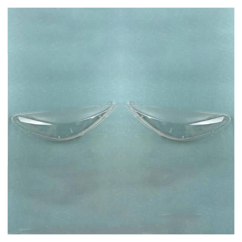 Scheinwerferglas Für Peugeot 207 2009-2013 Auto Front Scheinwerfer Objektiv Abdeckung Auto Shell Scheinwerfer Lampenschirm Glas Lampcover Kopf Lampe Licht Abdeckung Lichtscheibe Scheinwerfer (Farbe : von PaCsci