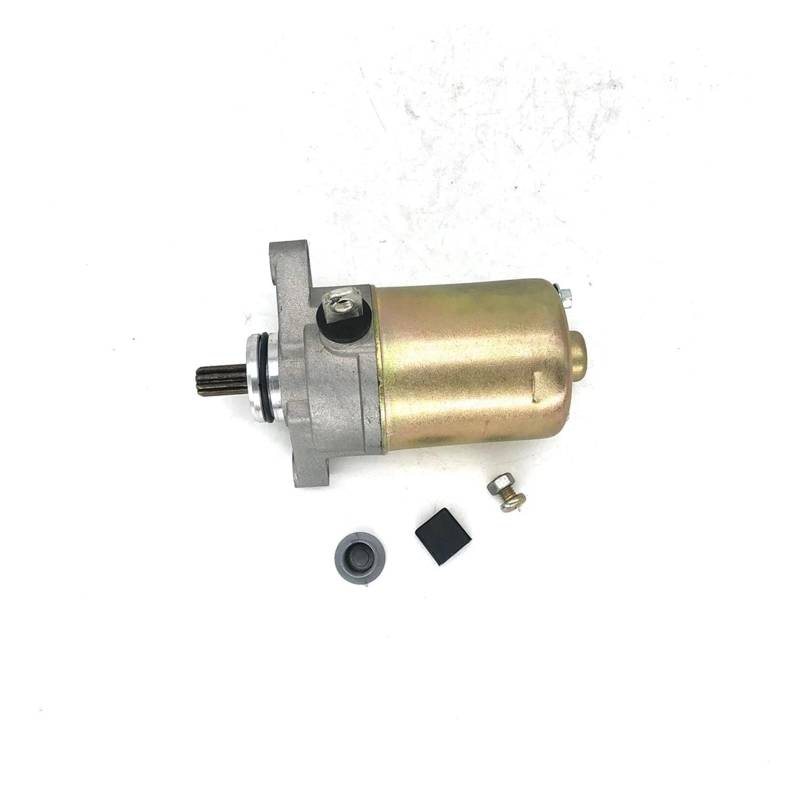 Starter Motor Für Polaris Für Dinli Jog 90 2-hub 50cc Moped Roller Elektrische Motor Teile Starter Motor Anlasser Motor(Gold) von PaCsci