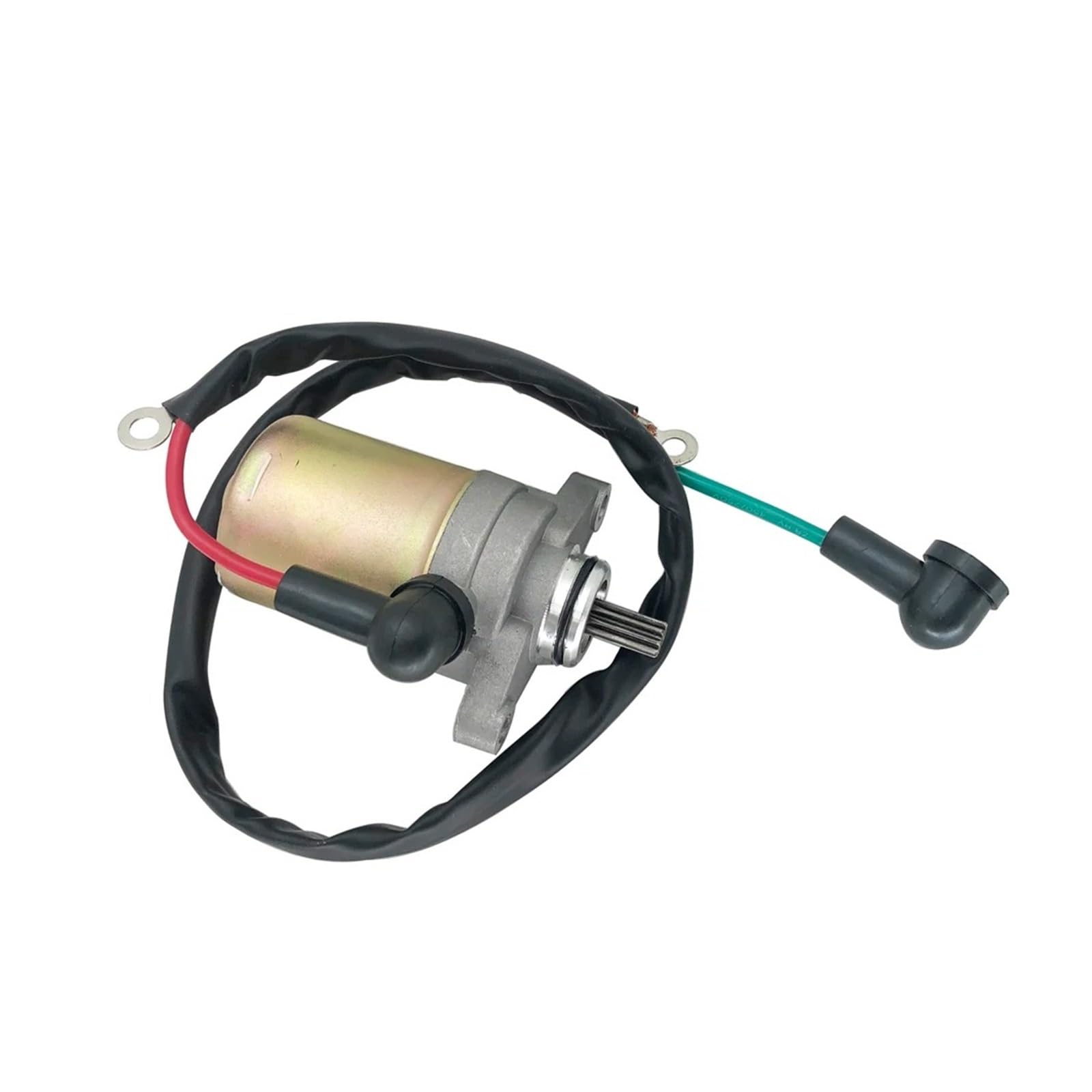 Starter Motor Für Polaris Für Dinli Jog 90 2-hub 50cc Moped Roller Elektrische Motor Teile Starter Motor Anlasser Motor(with Cable) von PaCsci
