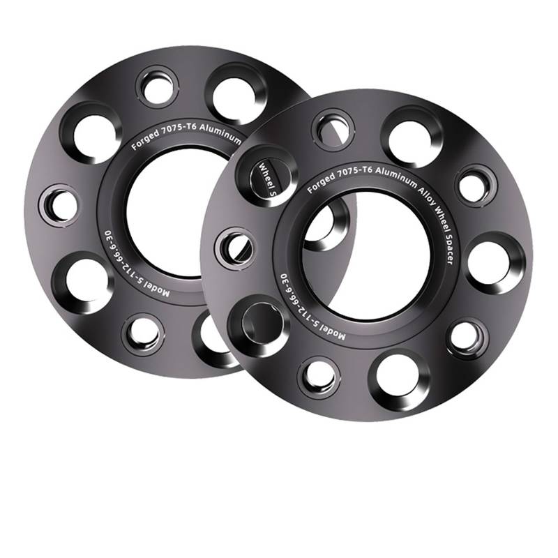 Wheel Spacers Hinten Für Benz Für C-Klasse Für AMG 2007-2024 2PCS 5x11 2 66.6 M14x1.5 Flansch Platte Spurverbreiterungen Nabe Verbreitert Adapter Spurverbreiterung(2pcs 25mm) von PaCsci