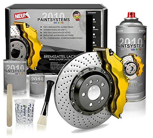 Bremssattel Lackset gold 6-teilig von Paintsystems GmbH