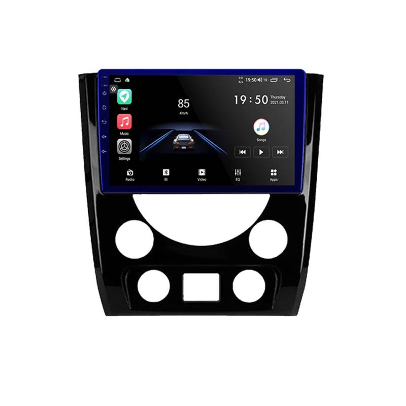 9-Zoll- Doppel-DIN-Autoradio, für SsangYong Rexton Y290 III 3 2012-2017 kabellos CarPlay und Android Auto, Android-In-Dash-Navigation, WiFi/USB-Tethering-Internet, HD-LRV-Eingang von Pandahat