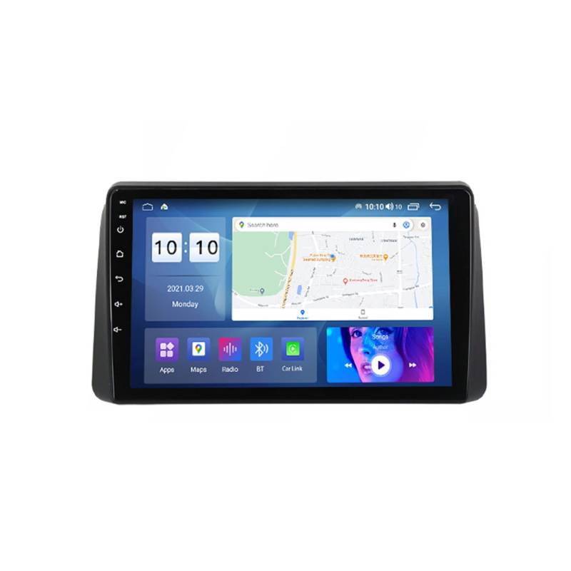 Android 10 Autoradio mit navi für Dodge Grand Caravan 2008-2020 Navigation Navigation Plug-and-Play car radio Player GPS Navigation 2 Din Radio Bluetooth USB Unterstützt RDS (Color : M200S 2+32G) von Pandahat