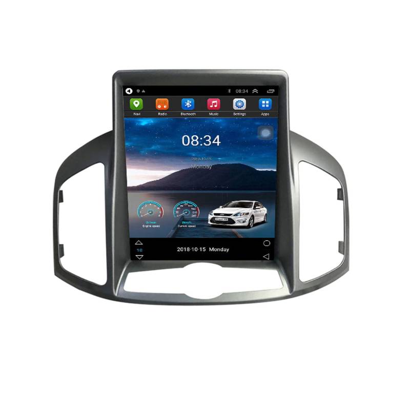 Pandahat Android 10 Autoradio mit navi für Chevrolet Captiva 2012-2017 Plug-and-Play car radio Player GPS Navigation 2 Din Radio Bluetooth USB Unterstützt RDS USB Kamera SWC SD (Color : M150S 2+32G) von Pandahat